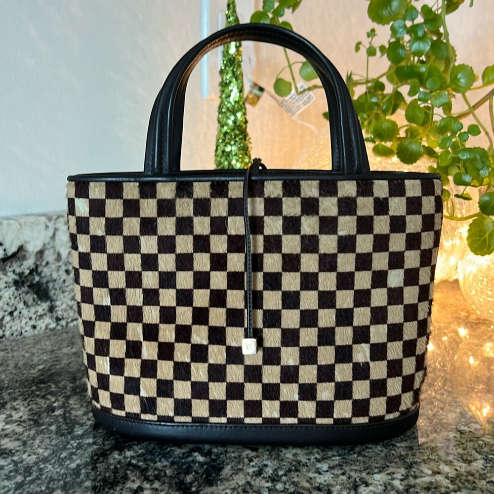Louis Vuitton Impala  Mini Tote Brown Damier Sauvage Huracan